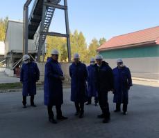 Deputy Prime Minister of the Republic of Belarus Sivak A.A. visited the sorting production site of Belresursy OJSC