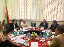 Working meeting with the Cuban delegation